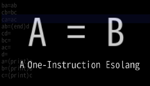 A=B preview