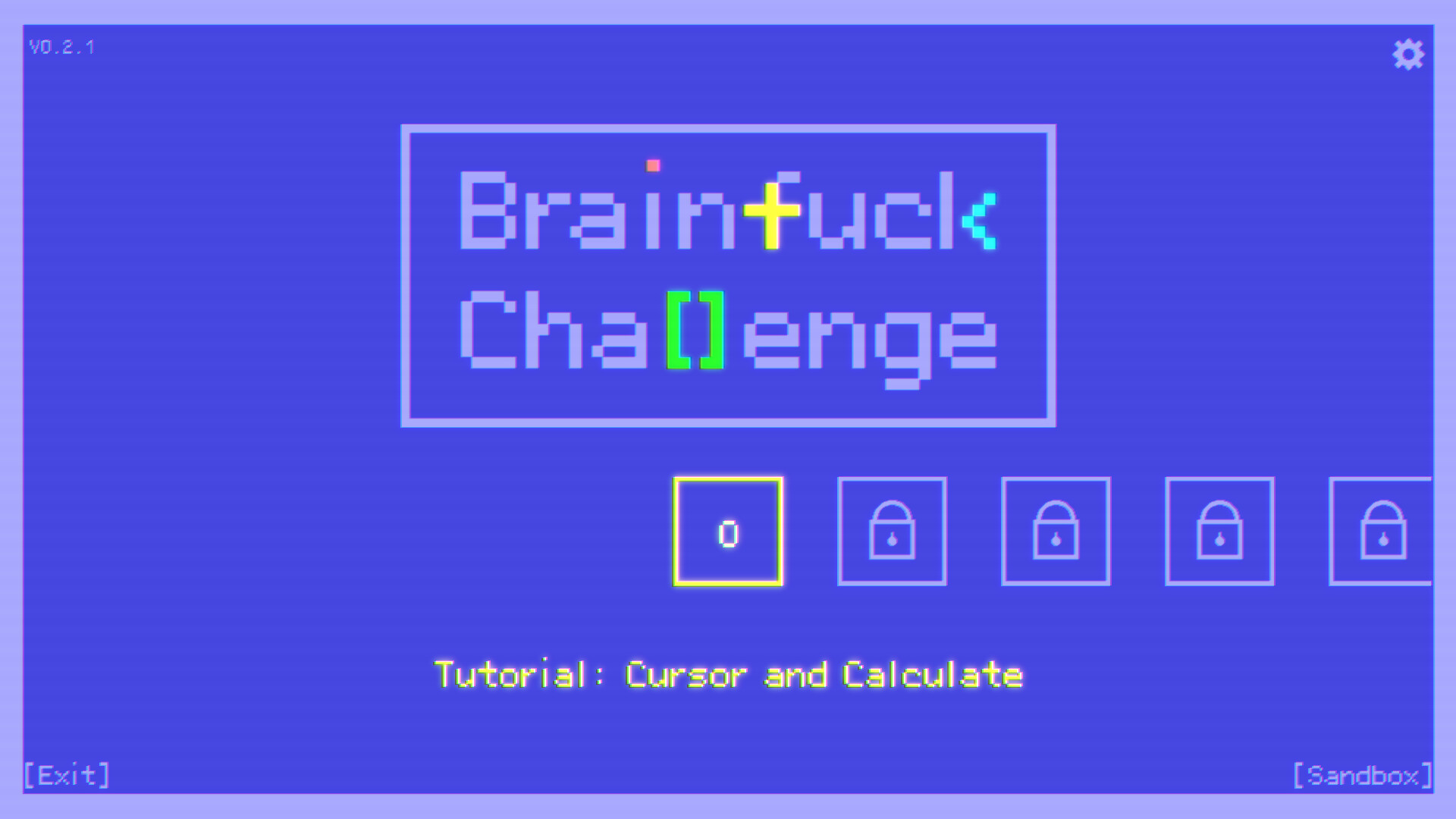 Screenshot of Brainfuck Challenge