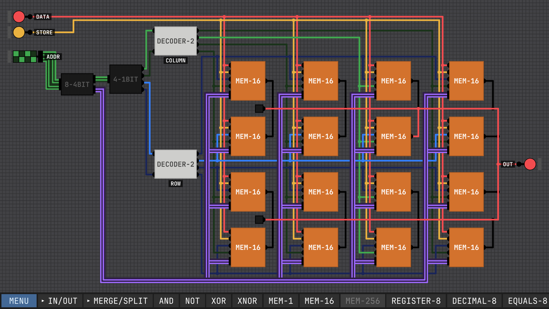 Screenshot of Digital Logic Sim