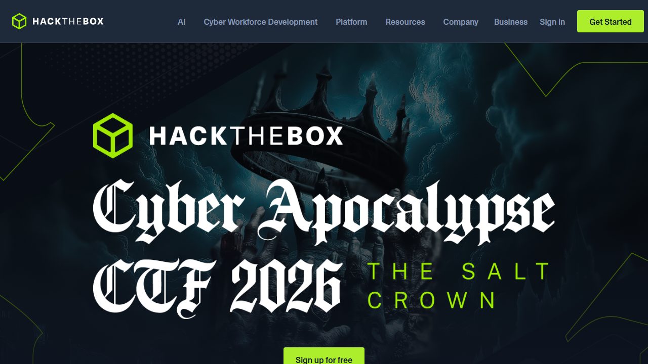 Screenshot of HTB Cyber Apocalypse CTF