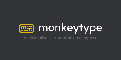 Monkeytype preview