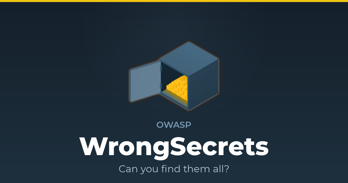 OWASP WrongSecrets preview