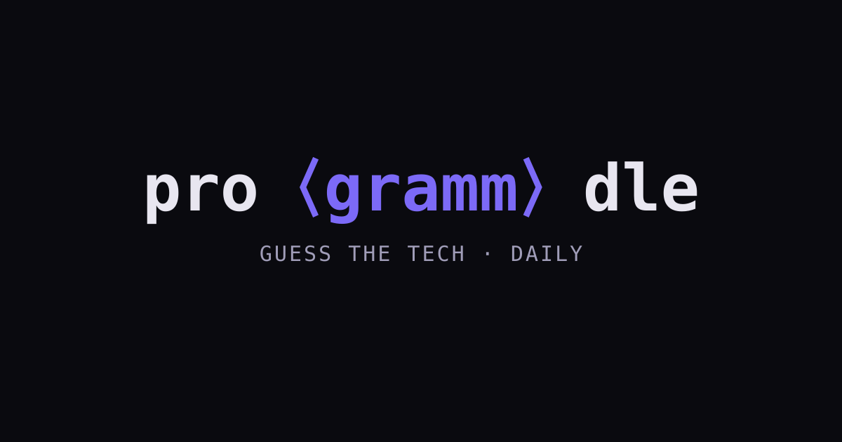 Programmdle preview