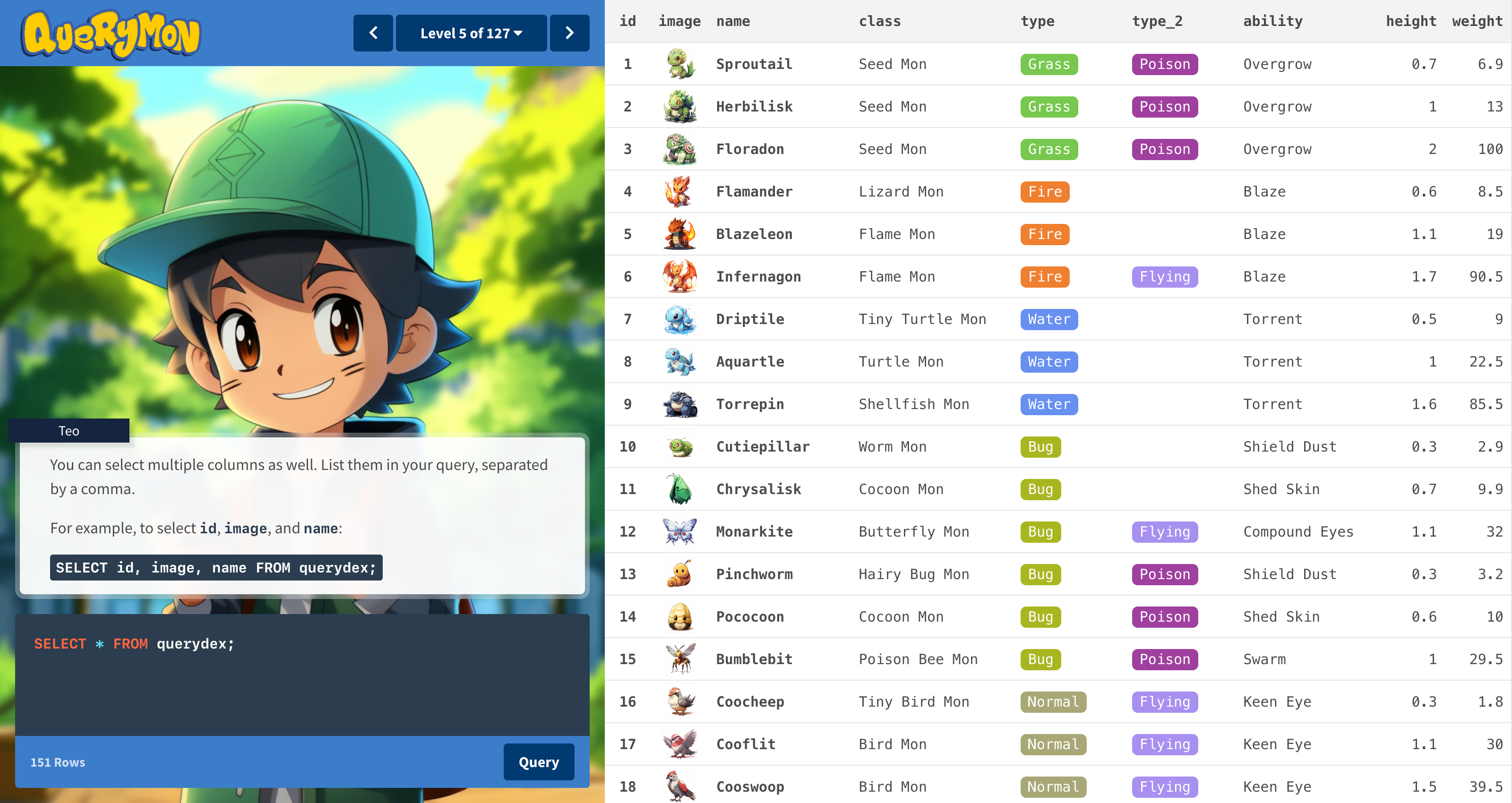 Querymon preview