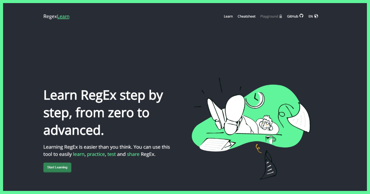 RegexLearn preview