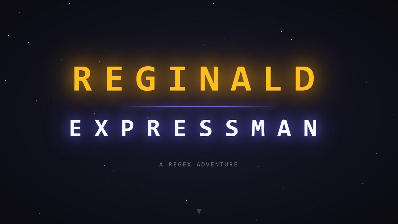 Screenshot of Reginald Expressman