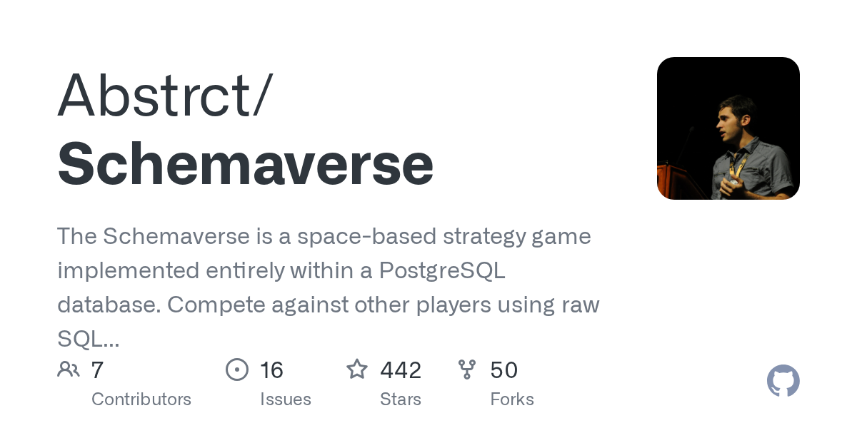 Schemaverse preview