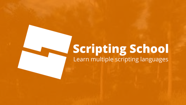Screenshot of Scripting School
