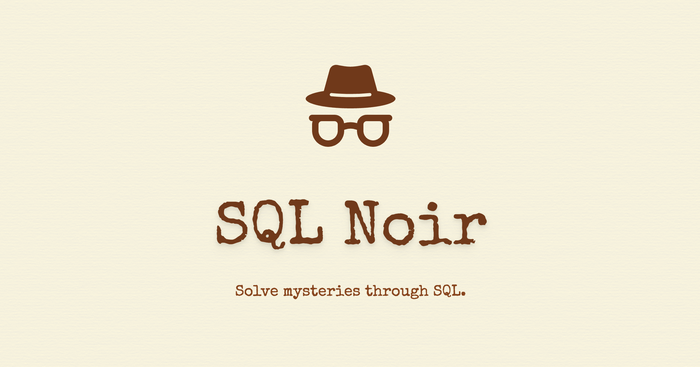 SQL Noir preview