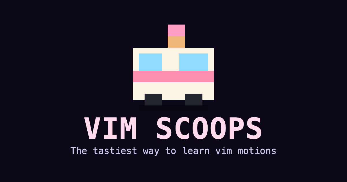 Vim Scoops preview